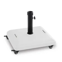 Base de Concreto Modelo Quadrada e Branca com 50Cm Kala