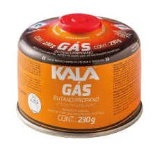 Cartucho Gás com Válvulas de Segurança 230G Kala