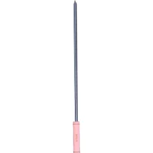 Espeto Simples de Chapa Galvanizada com Cabo de Madeira 65cm Kala