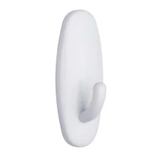 GANCHO BRANCO ADESIVO REMOV ABS 1,5KG 2PÇS KALA