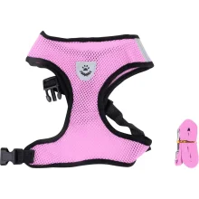 Guia Peitoral para Porte Pequeno Rosa M 5Kg Kala
