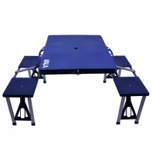 Mesa Dobrável em Alumínio com 4 banqueta Kala