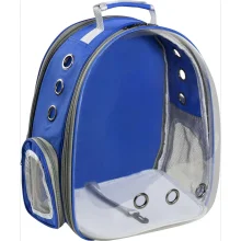 Mochila de Transporte Cabana Expansível para Pets Azul da Kala