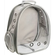 Mochila de Transporte Cabana Expansível para Pets Cinza Kala