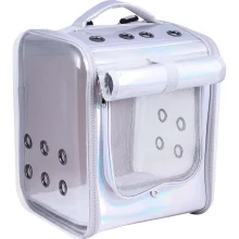 Mochila de Transporte para Pet com Janelas Lateral e Frontal da Kala