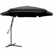 Ombrelone Veneza Suspenso Preto 3m da Kala