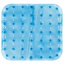TAPETE BOX BANHEIRO KALA 43X45CM AZUL