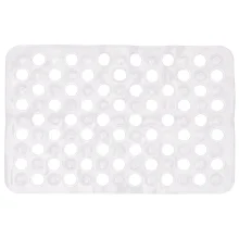 TAPETE BOX BANHEIRO KALA 48X32CM TRANSPARENTE