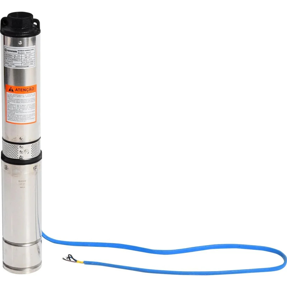Bomba Caneta 4” 7 Estágios 3/4hp 127V Matsuyama