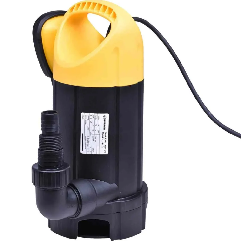 BOMBA SUBMERSÍVEL 1/2 HP 127V 370W