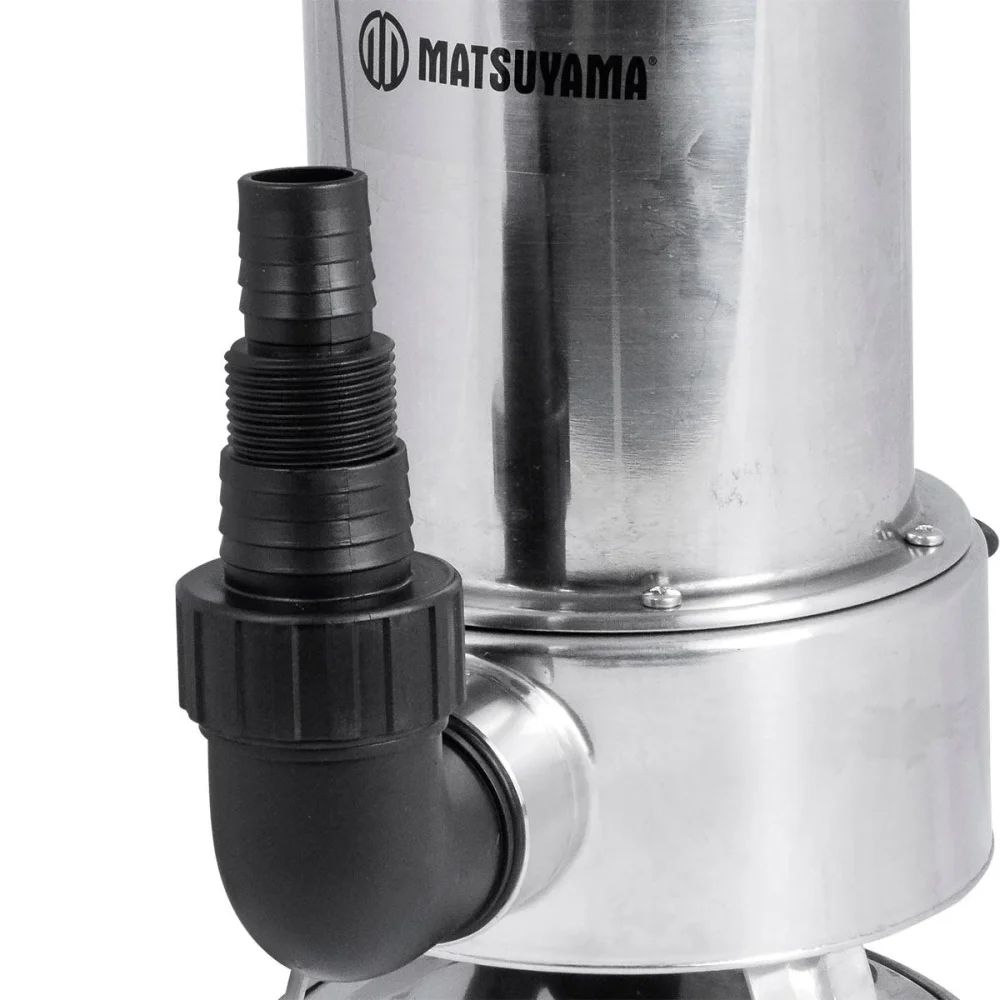 Bomba Submersível Inox 1/2Hp Motor 370W 220V Matsuyama