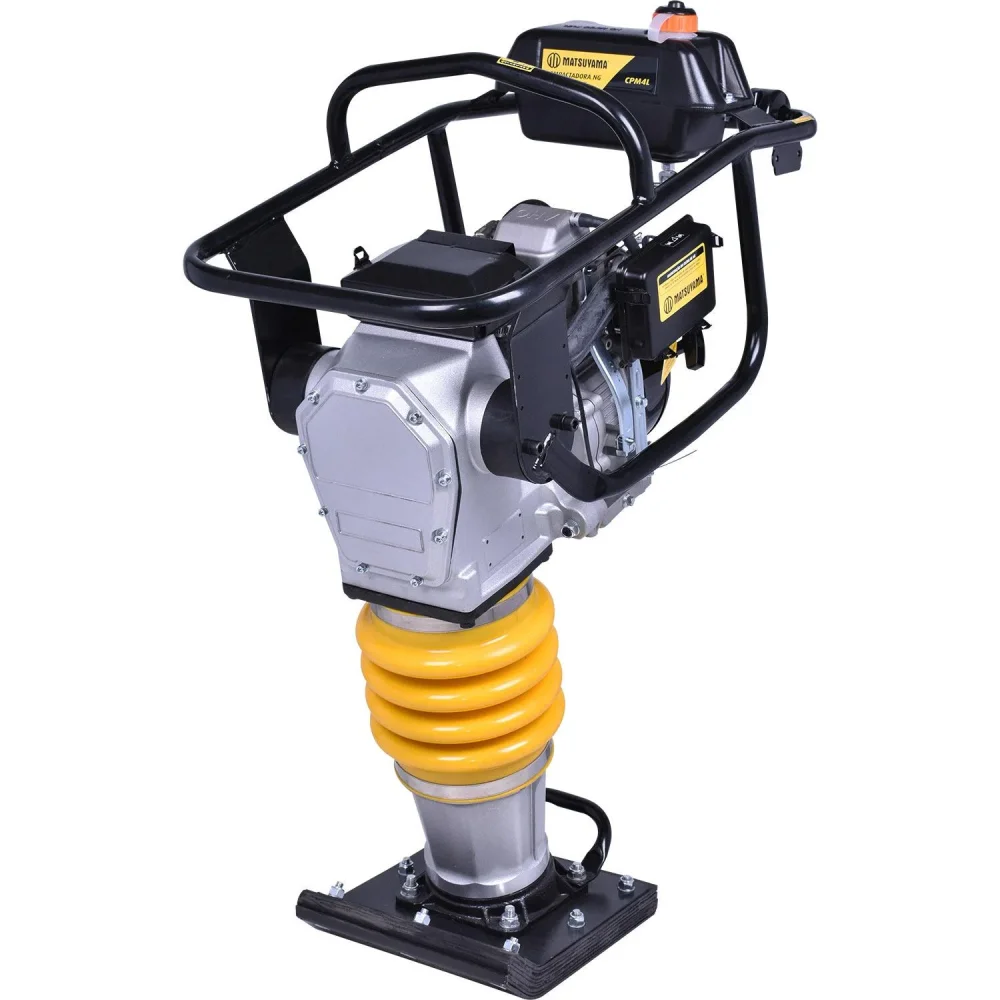 COMPACTADOR DE SOLO A GASOLINA 4T - MONOCILÍNDRICO 4 HP MOD. CPM4L