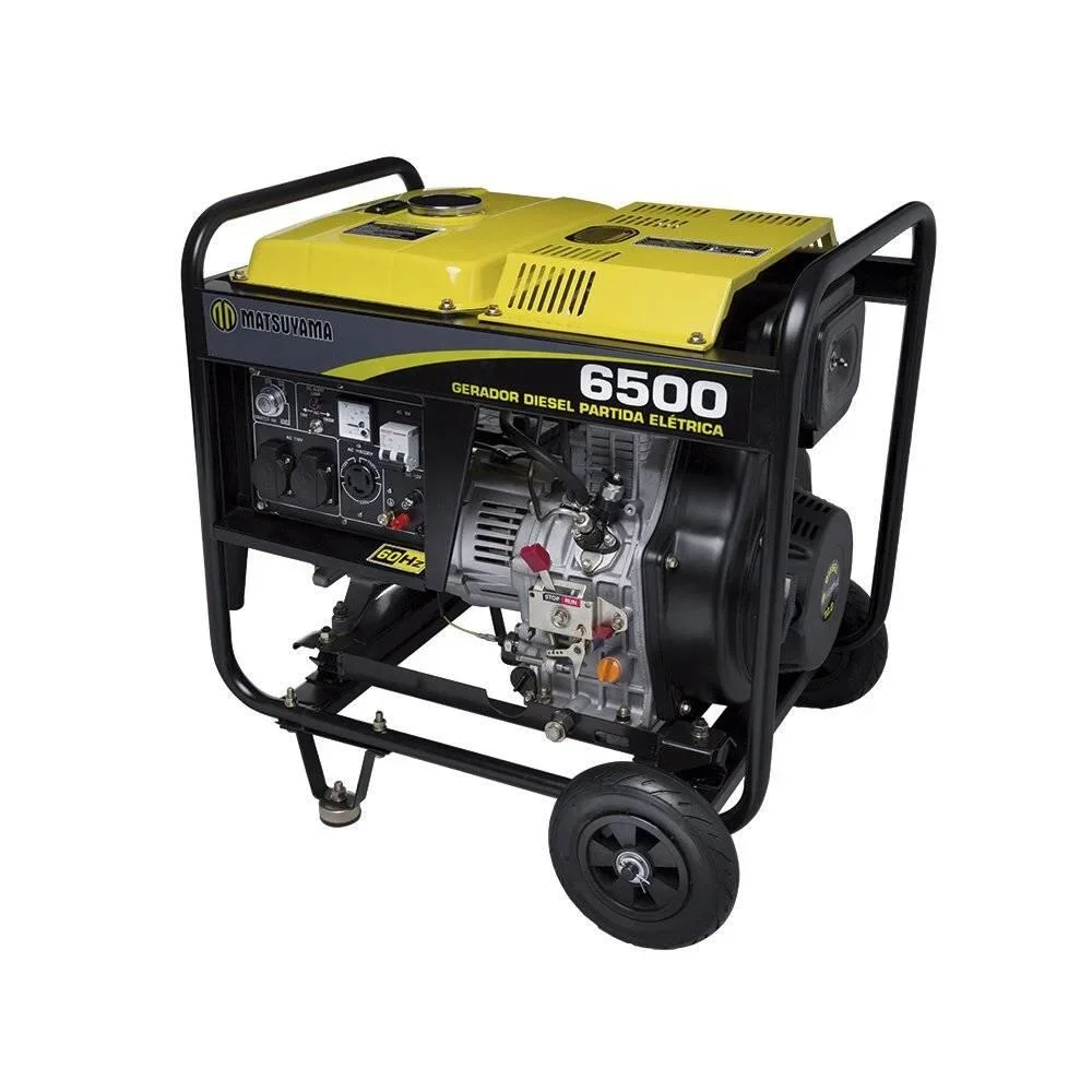 Gerador a Diesel Manual 10HP 127/220V Matsuyama