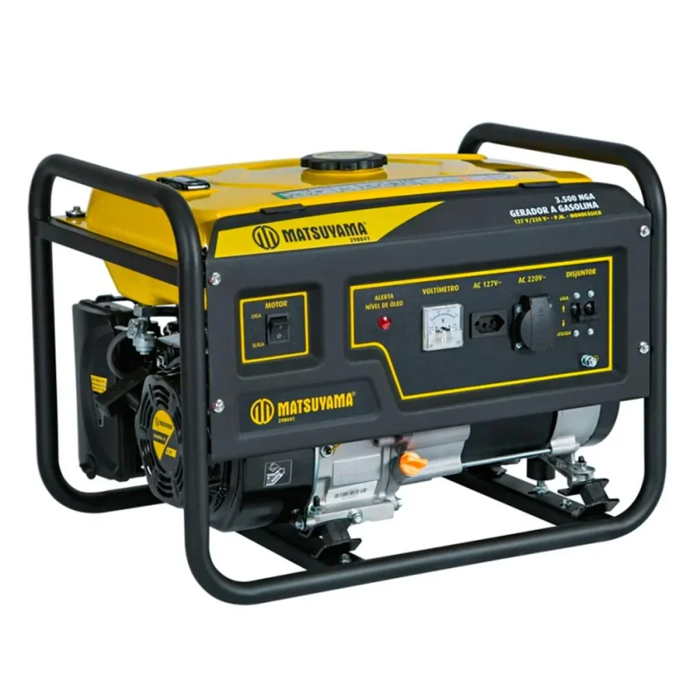 GERADOR A GASOLINA 4T - MONO 3.6 KVA 8 HP MOD. 3500