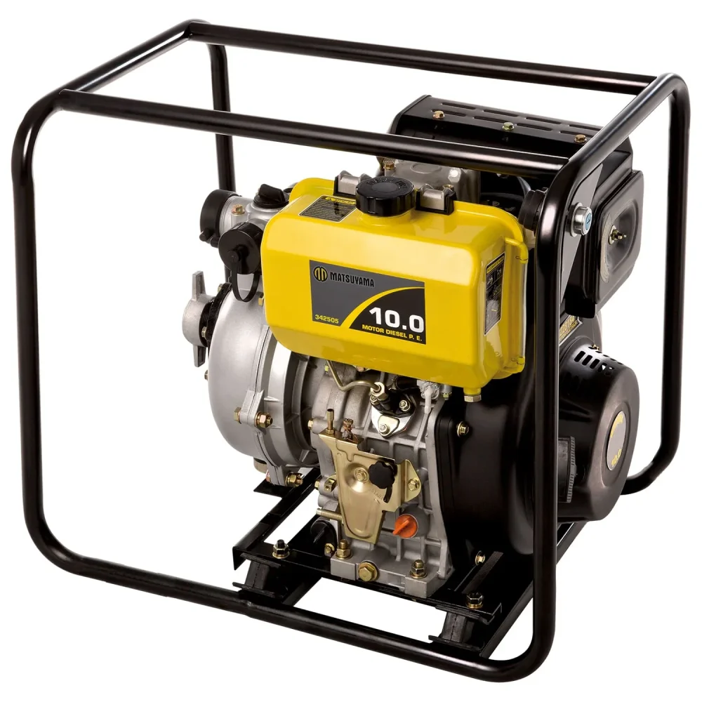 MOTOBOMBA A DIESEL (AUTO ESCORVANTE) - 2" 10 HP