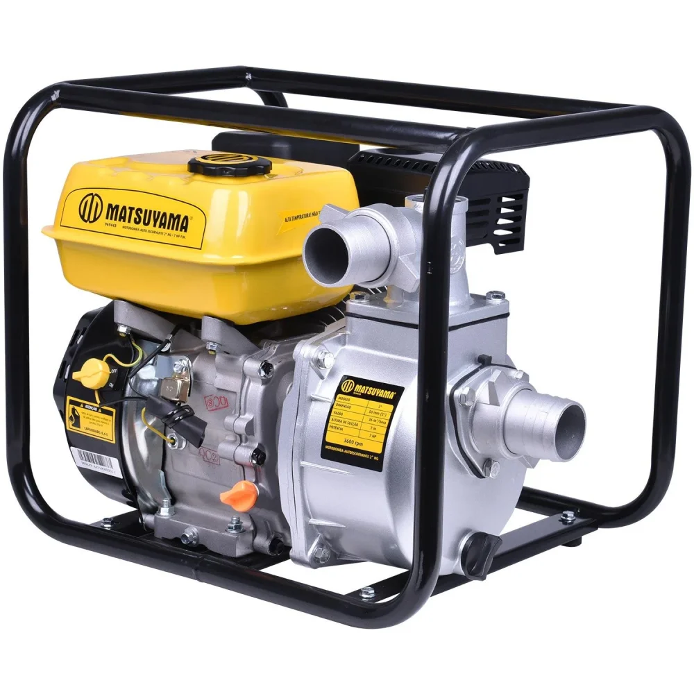 MOTOBOMBA A GASOLINA (AUTO ESCORVANTE) - 2" 7 HP