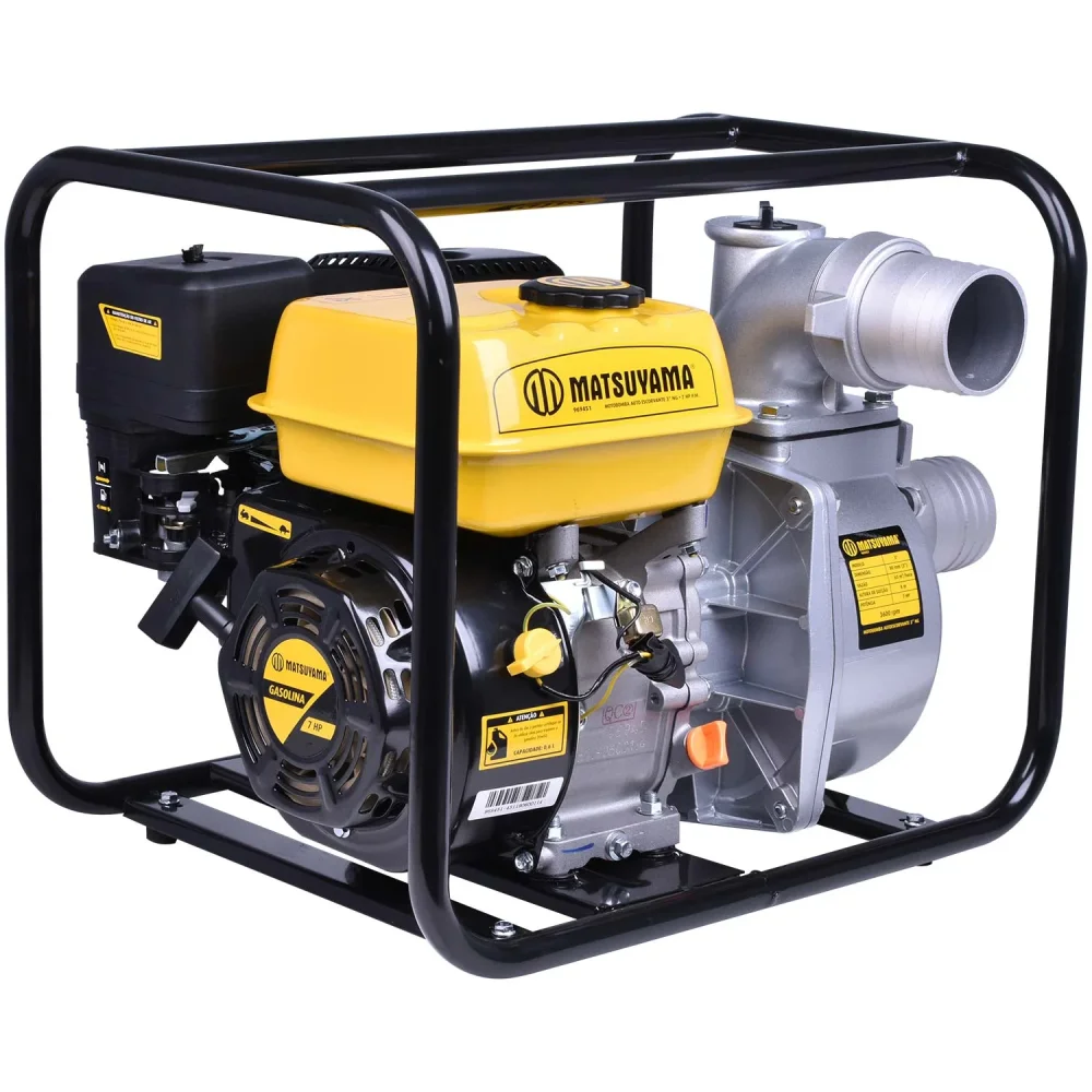 MOTOBOMBA A GASOLINA (AUTO ESCORVANTE) - 3" 7 HP