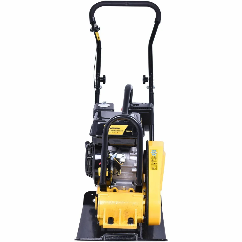 PLACA VIBRATÓRIA A GASOLINA 4T - MONOCILÍNDRICO 6.5 HP MOD. PVM10