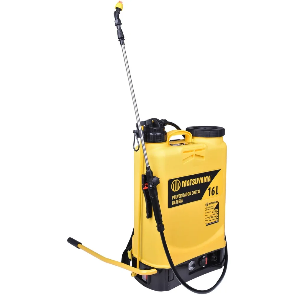 PULVERIZADOR COSTAL À BATERIA - 16 L (8Ah - 12V)