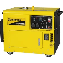 GERADOR A DIESEL 4T - MONO 6.7 KVA 13 HP MOD. 8000 SILENCIADO