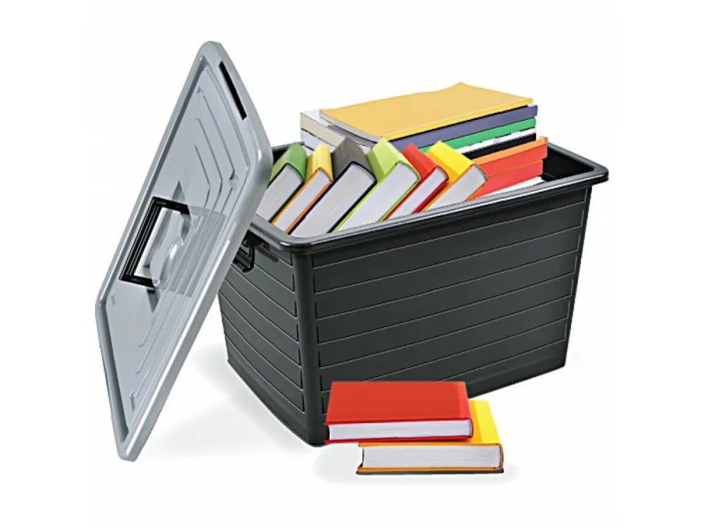 Organizador Multiuso 50L Preto ARQPLASTSertão