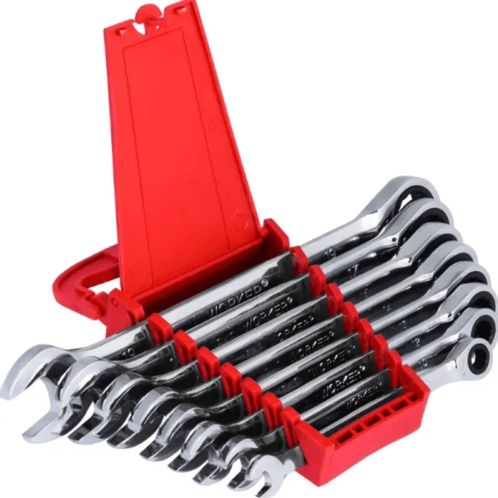 【早い者勝ち】WANTKEY CAMP✖️GAHGA TB-Hexa Jogo Chave Comb Catraca 8MM A 19MM WORKER 8PCS