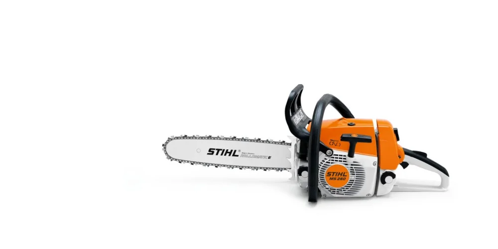 Motosserra Stihl MS 260 para corte e reflorestamento Sertão