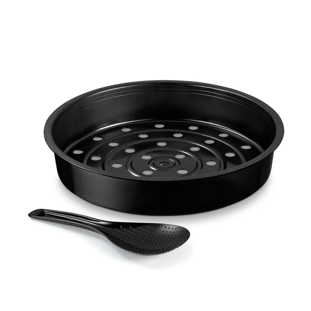 Panela Elétrica Arroz Visio Rice Glass Preto Sertão