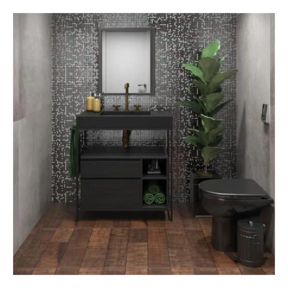 Piso cerâmico acetinado Confort LEF 57x57cm para ambientes Piso cerâmico acetinado Confort LEF 57x57cm para ambientes