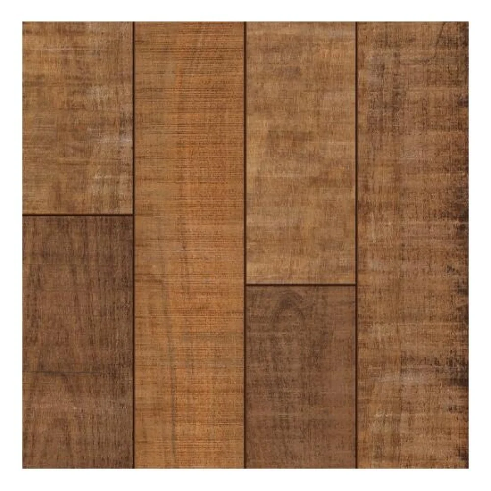 Piso cerâmico brilhoso 57x57cm Fuji Lef para ambientes