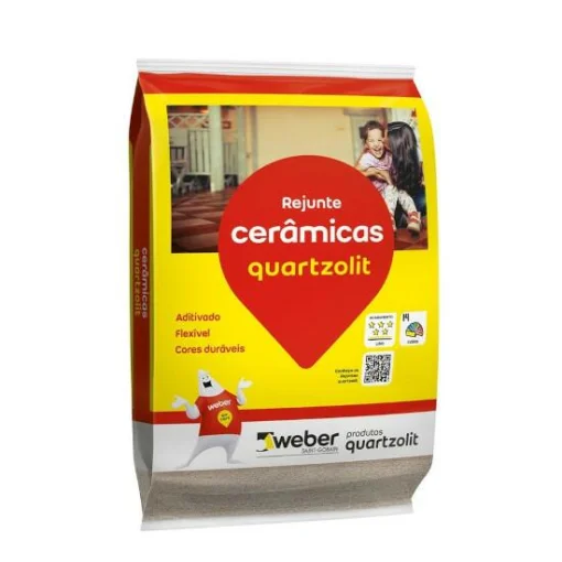 Rejunte Flex Cinza Platina 1 kg Quartzofix