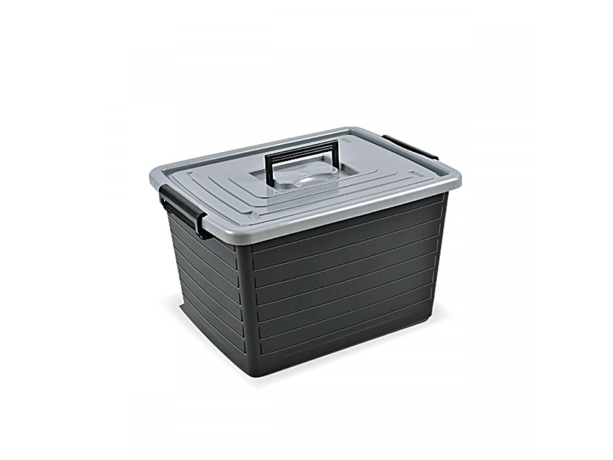 Organizador Multiuso 35L Preto ARQPLAST | Sertão
